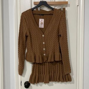 New Sweater and Skirt Set